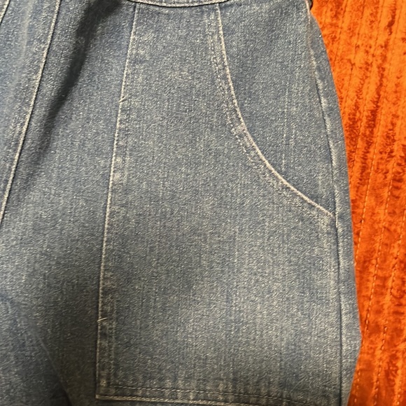 NWT! Sugar+Lips denim halter jumpsuit - Picture 7 of 8